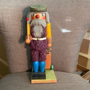 Vintage Collectible Golfer Nutcracker Zuber Collection
